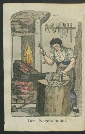 Tafel: Der Nagelschmidt.