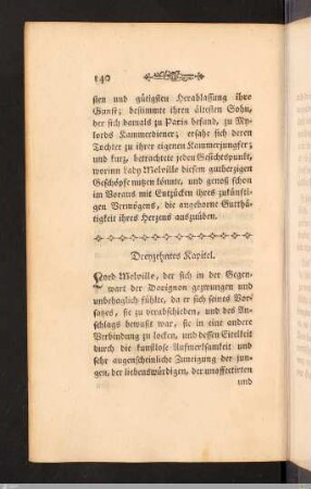 Dreyzehntes Kapitel.