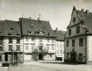 Endingen: Marktplatz mit Brunnen