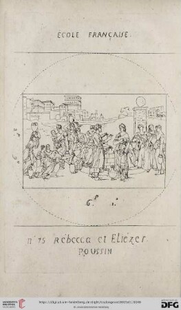 Rebecca et Eliezer (No. 75)