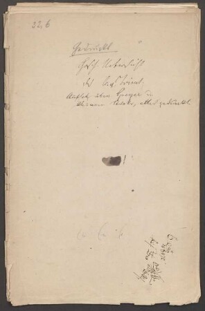Nachlass von Johann Joseph Ignaz Döllinger (1799 - 1890) - BSB Döllingeriana, 18,64. Johann Joseph Ignaz Döllinger (1799-1890) Nachlass: Geschichtliche Übersicht über das Concil von Trient - BSB Doellingeriana XVIII.64