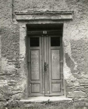 Schlettau, Schulgasse 20. Wohnhaus (1701/1800)