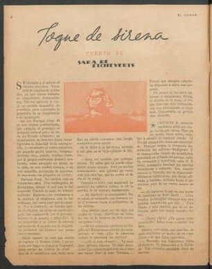 Togue de sirena : Cuento