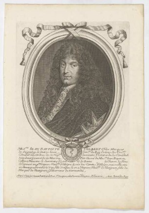 Bildnis des Iean Baptiste Colbert