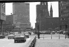 Berlin: Hardenbergstraße; Europa-Center vom Bahnhof Zoo aus