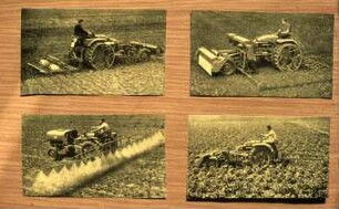 Fotografie: Geräteträger, Saatbettbereitung, Drillkombination, Feldspritze angebaut, Pflegegerät