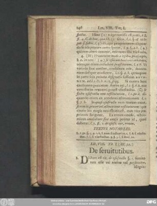 Tit. I. (III. 34.) De servitutibus.