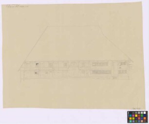 Gütenbach (Landkreis Donaueschingen): G[sch]wendhof. Haupthaus (Süd-Seiten-Ansicht)