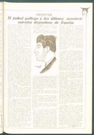 Aspectos : El futbol gallego y los últimos acontecimientos deportivos de España