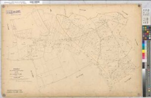 Herzfeld (Lippetal), Lippborg (Lippetal), Umlegung Herzfeld-Lippborg, Urkarte I Lippborg Flur XXXX