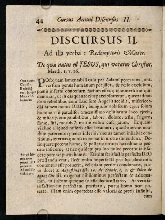 44-51, Discursus II