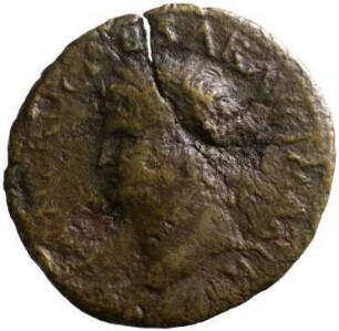 Münze, Dupondius, 64 - 68