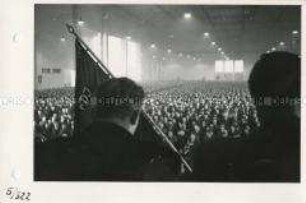 Tagung der volkseigenen Betriebe der DDR in der Messehalle in Leipzig