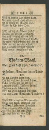 82. Thränen-Maaß