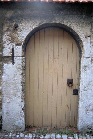 Türbogen mit Jahreszahl 1597 im Sturz