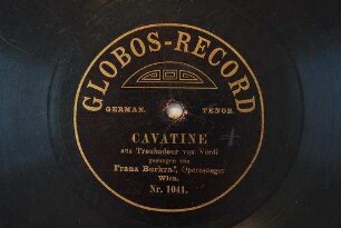 Cavatine aus Troubadour / von Verdi