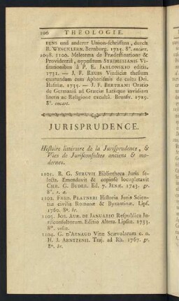 Jurisprudence.