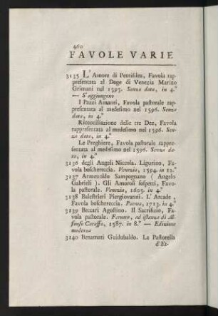 460-417, Favole Varie