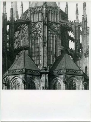 Der Veitsdom von Osten, Prag, Böhmen und Mähren