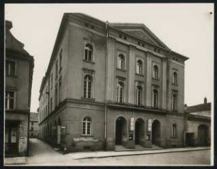 Stadttheater, Neisse: Ansicht von Süden