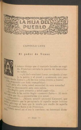 Capítulo LXXX - El poder de Venus