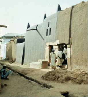 Kano. Straßenszene. 1959