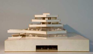 Schneider - Esleben, Paul; Köln - Porz, Wahner Heide; Flughafen Köln-Bonn, Erweiterung - Modell T1/ Area A, Aufgang des ICE - Anschlusses Plan Nr. 5091