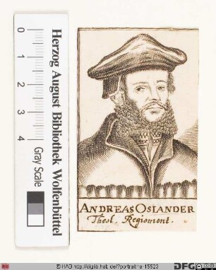 Bildnis Andreas Osiander d. Ä.