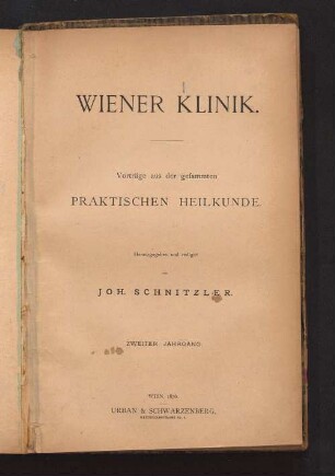 Über den Entwickelungsgang der Pathologie und Therapie im gegenwärtigen Jahrhundert