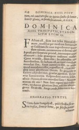Dominica XIIII. Trinitatis ...