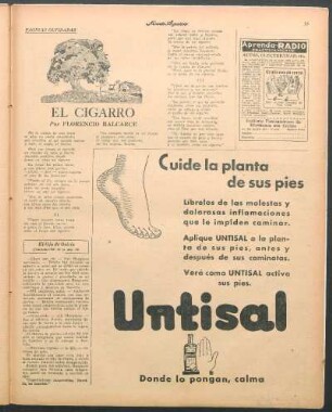 El cigarro : Páginas olvidadas