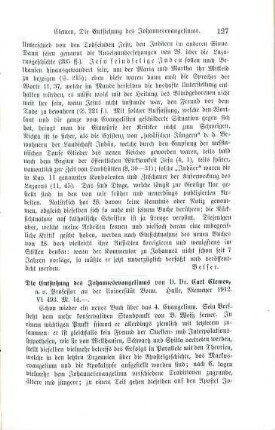 127-129 [Rezension] Clemen, Carl, Die Entstehung des Johannesevangeliums