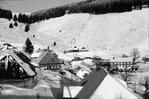 Todtnauberg: Blick von Büreten ins Tal