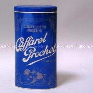 Blechdose für Pralinen "Caffarel Prochet"