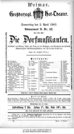 Die Dorfmusikanten