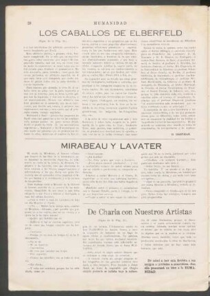Mirabeau y Lavater
