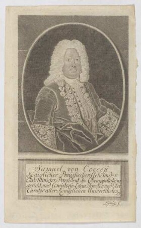 Bildnis des Samuel von Cocceji
