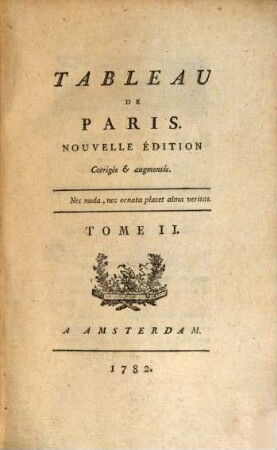 Tableau de Paris, 2