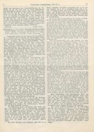 9-12 [Rezension] Kuhlmann, Gerhardt, Theologia naturalis bei Philon und bei Paulus