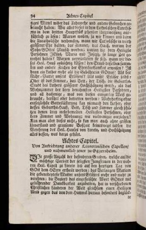 94-114, Achtes Capitel - Neundtes Capitel