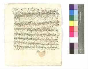 Peter Wurme, Gefängnis; Siegel: Hans von Veilsdorf.