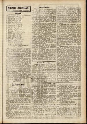 Zweite Ausgabe vom Mittwoch, den 12. November 1913.