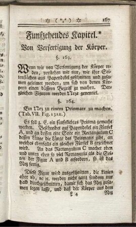 Fünfzehendes Kapitel.