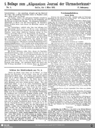 Schluss des Briefwechsels aus Nr. 4