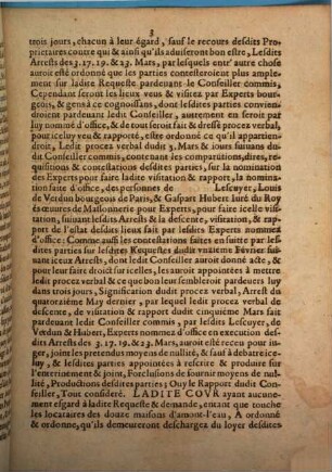 Extrait Des Registres de Parlement : [... le seiziéme iour de Iuin mil six cens quarante-neuf]