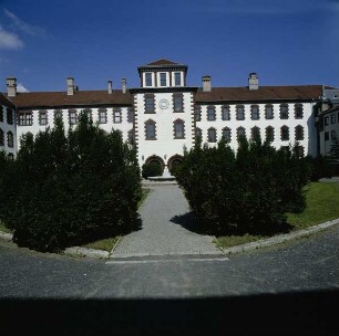 Meiningen. Schloß. Hofseite von Osten