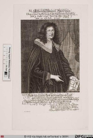Bildnis Albrecht Daniel Hering (Heering)