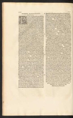 Erasmus Roterodamus Lectori.