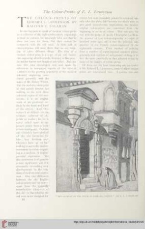 The colour-prints of Edward L. Lawrenson