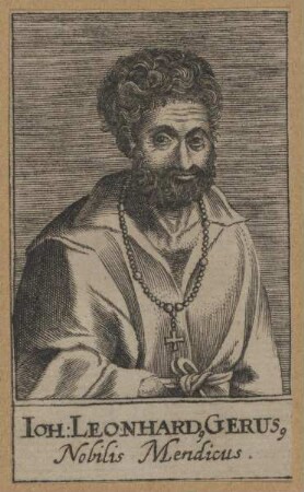 Bildnis des Ioh. Leonhardus Gerusius
